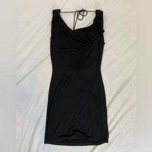 Vintage Drop Back Little Black Dress